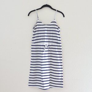Old Navy Blue & White Striped Summer Dress